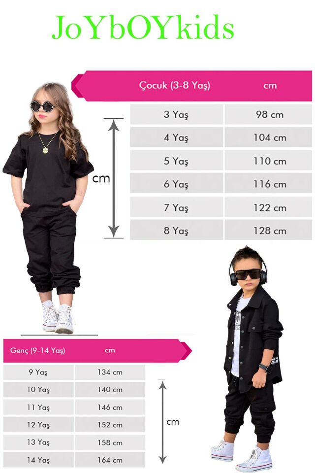 Forever Gül Balon T-shirt Etek 2 kili Kiz Takim